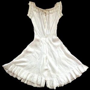 Vintage Victorian Edwardian One Piece Camiknickers Bloomers Pantaloons